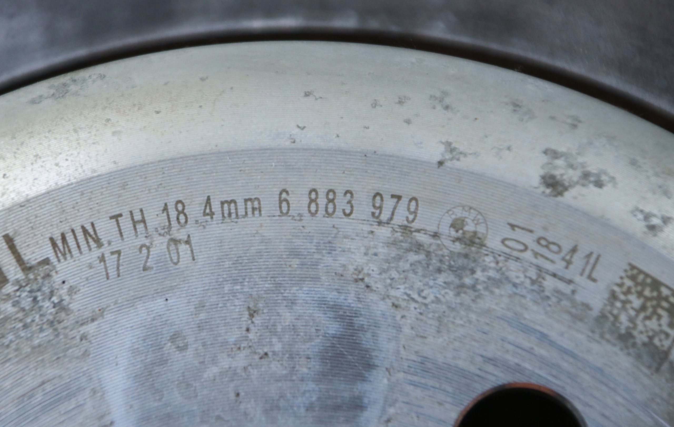 BMW G20 330i discs plates rear part 330x20 6 km !!!