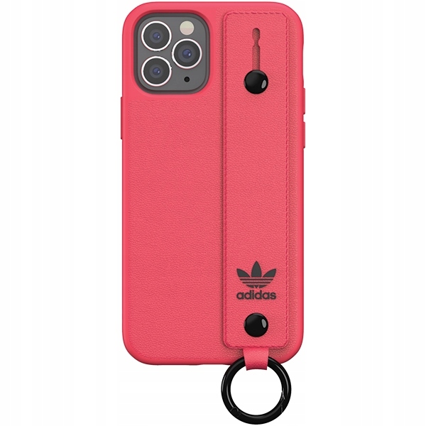 Etui Adidas Or Hand Strap Case na iPhone 12 iPhone 12 Pro różowe Adidas