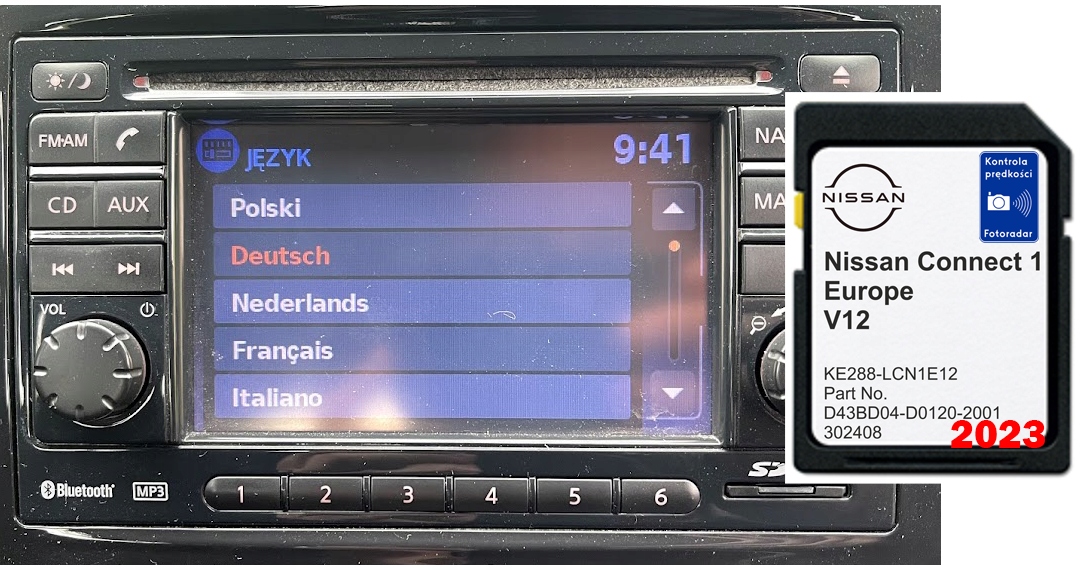 

Nissan LCN1 Polskie Menu Lektor Mapa 2022 Najnowsz