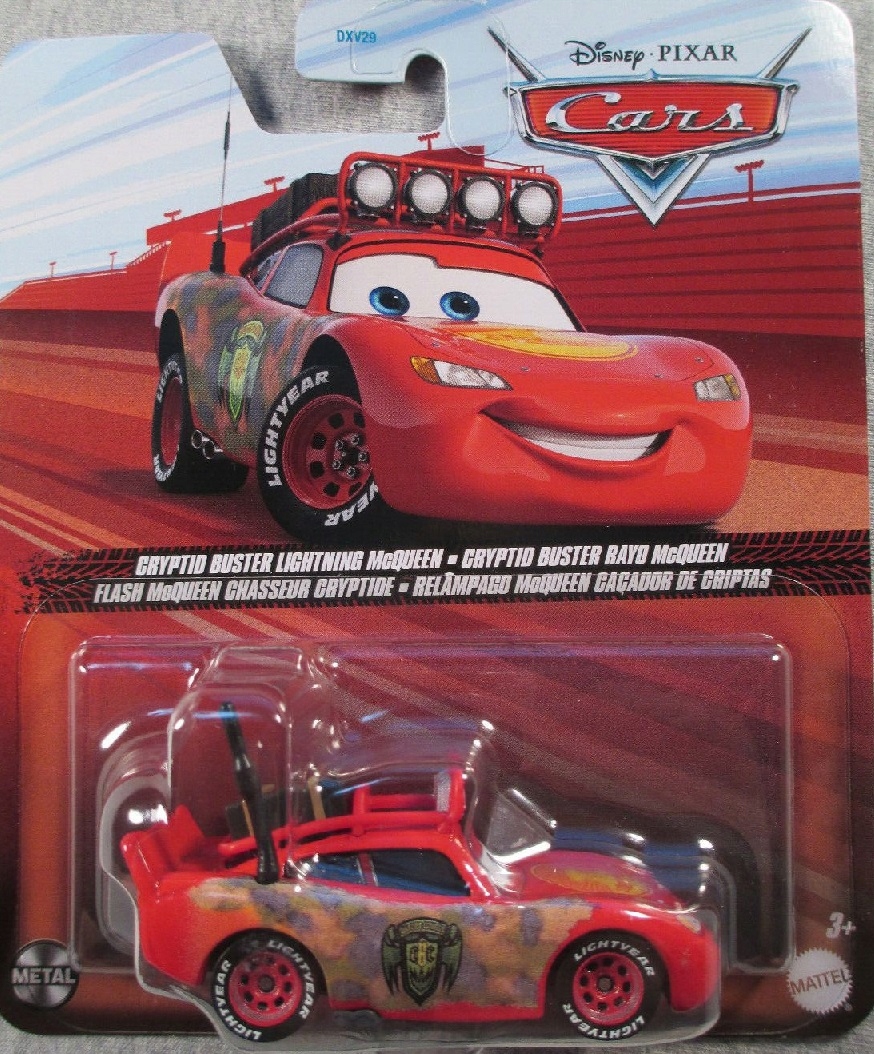 ZYGZAK ŁOWCA KRYPTOIDÓW Cryptid McQueen 1:55 Disney Pixar Mattel Auta Cars