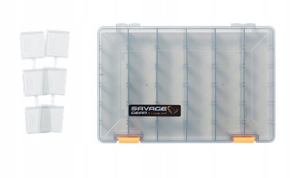 Savage Gear Pudełko Lurebox 5A Smoke 27.5X18X4.5CM