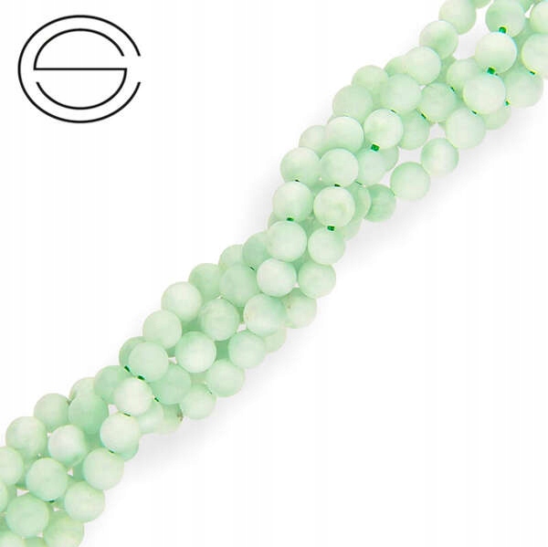 KN-RS-4,0 mm Kámen kulatý hladký Angelit šňůra