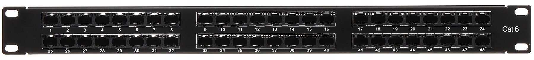 Patch panel RJ-45 PP-48/RJ/6C