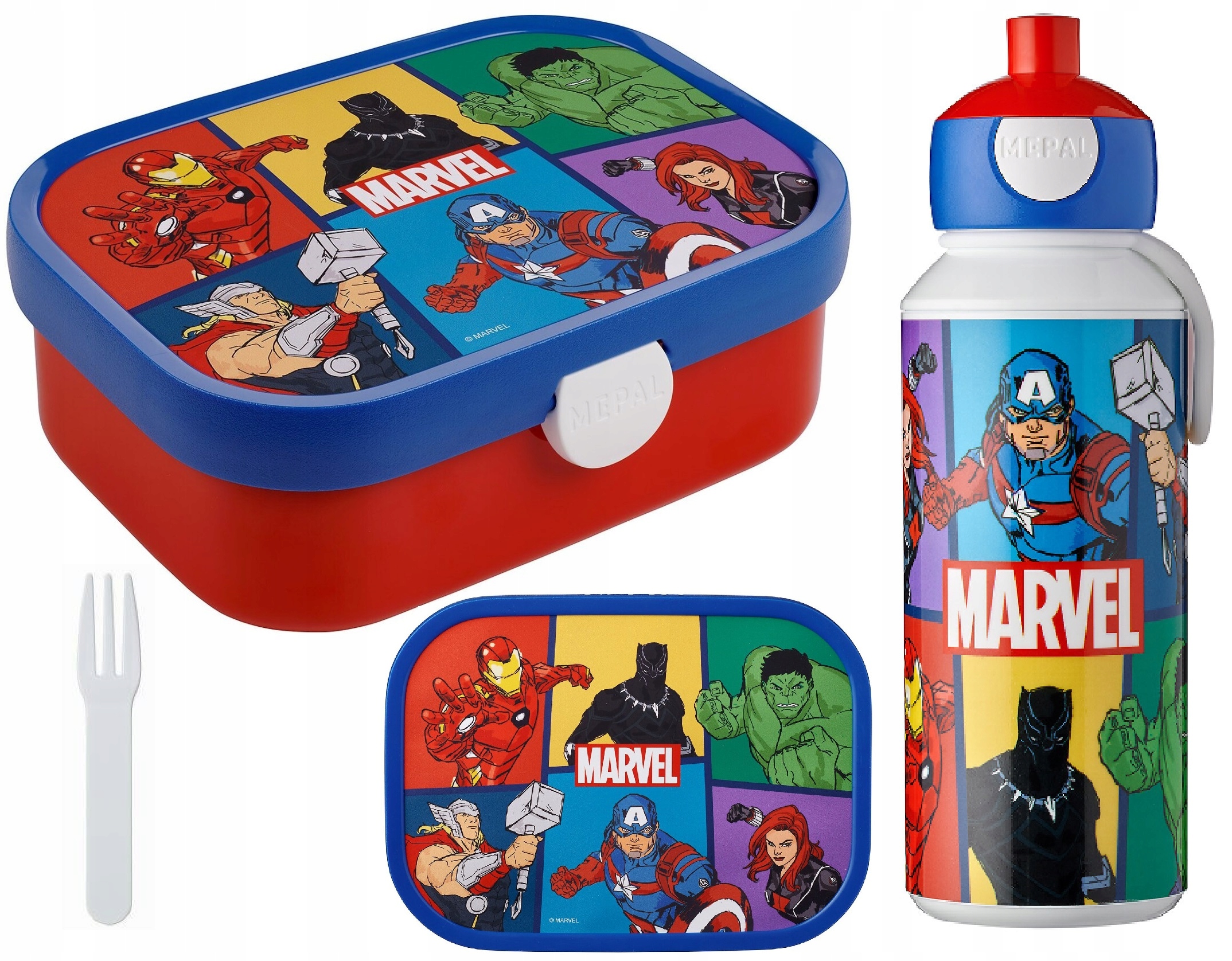 

Mepal Śniadaniówka Lunch Box Bidon Avengers No Bpa