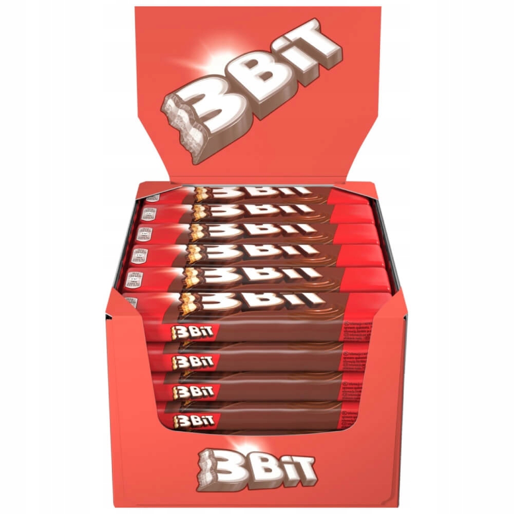 42 x Baton 3Bit z nadzieniem mlecznym 46 g