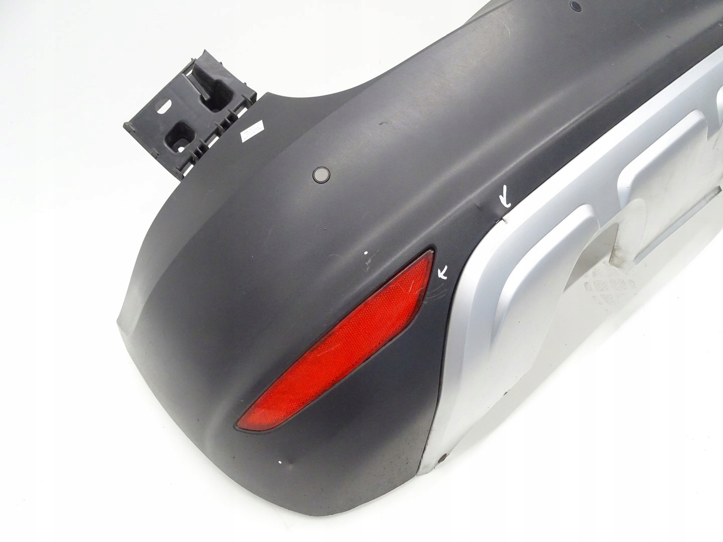 bumper rear part rear complete PDC SKODA YETI and 5L LIFT