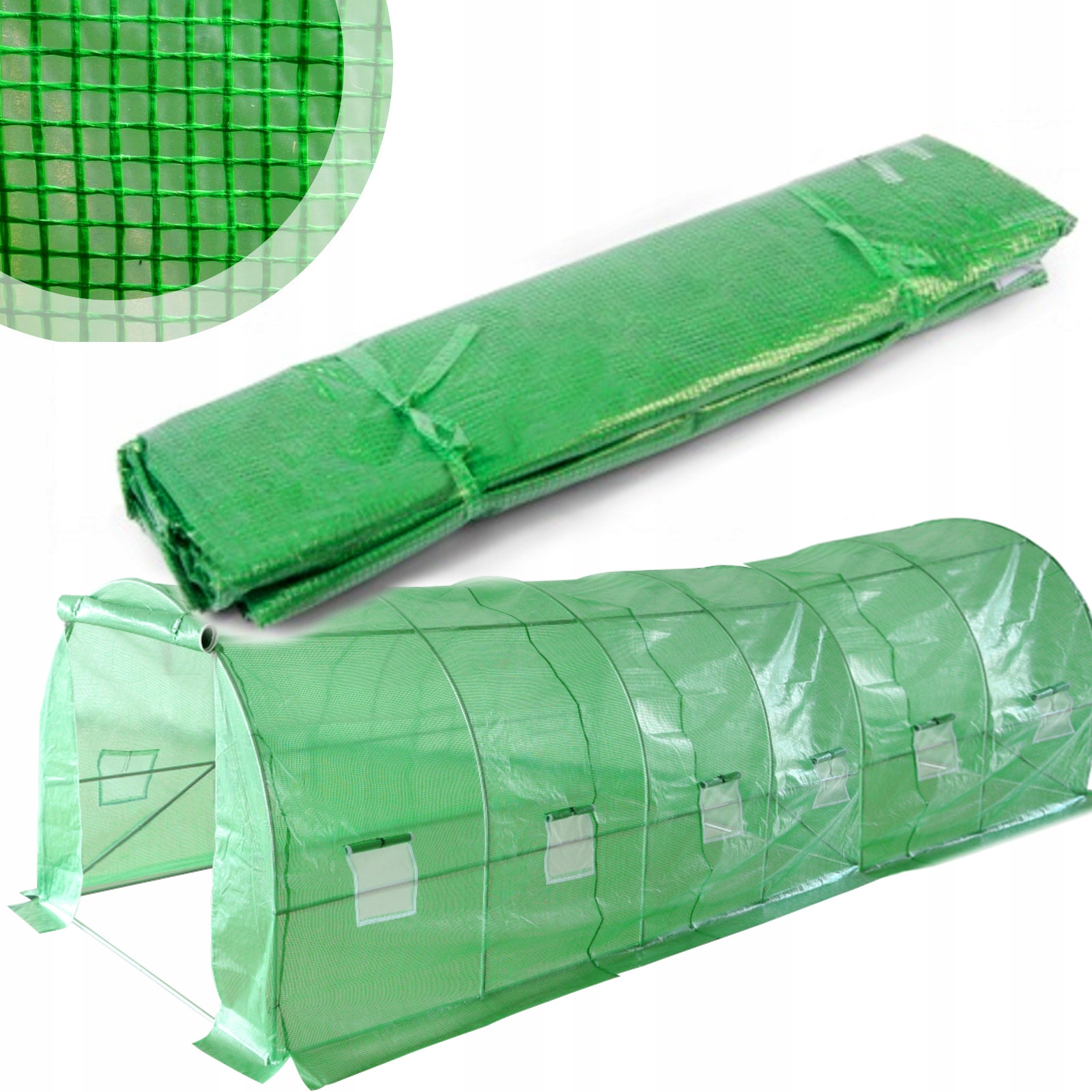 Folia Poszycie 600x300cm Na Tunel 18m2 do Szklarnia Ogrodowa 6x3x2m
