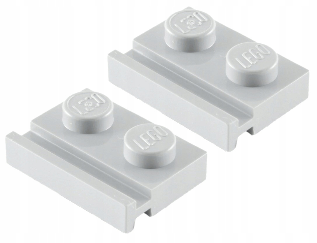 

00341N Lego 32028 4211568 płytka j.szary Lbg 2szt