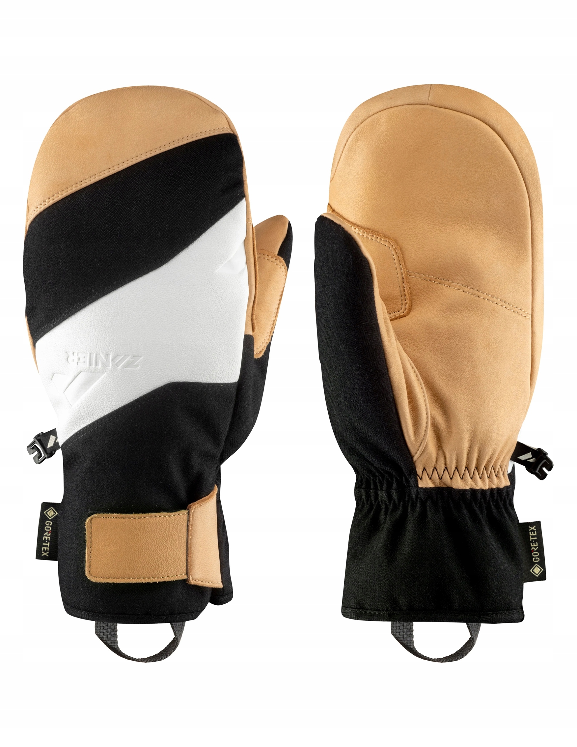 Rękawice narciarskie ocieplane dwupalczaste Zanier Sky.GTX Gore-Tex 9,5