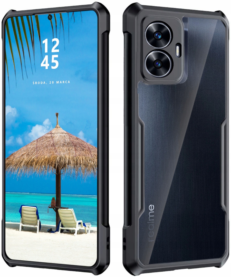 

Etui Pancerne Case Do Realme C55 Szkło