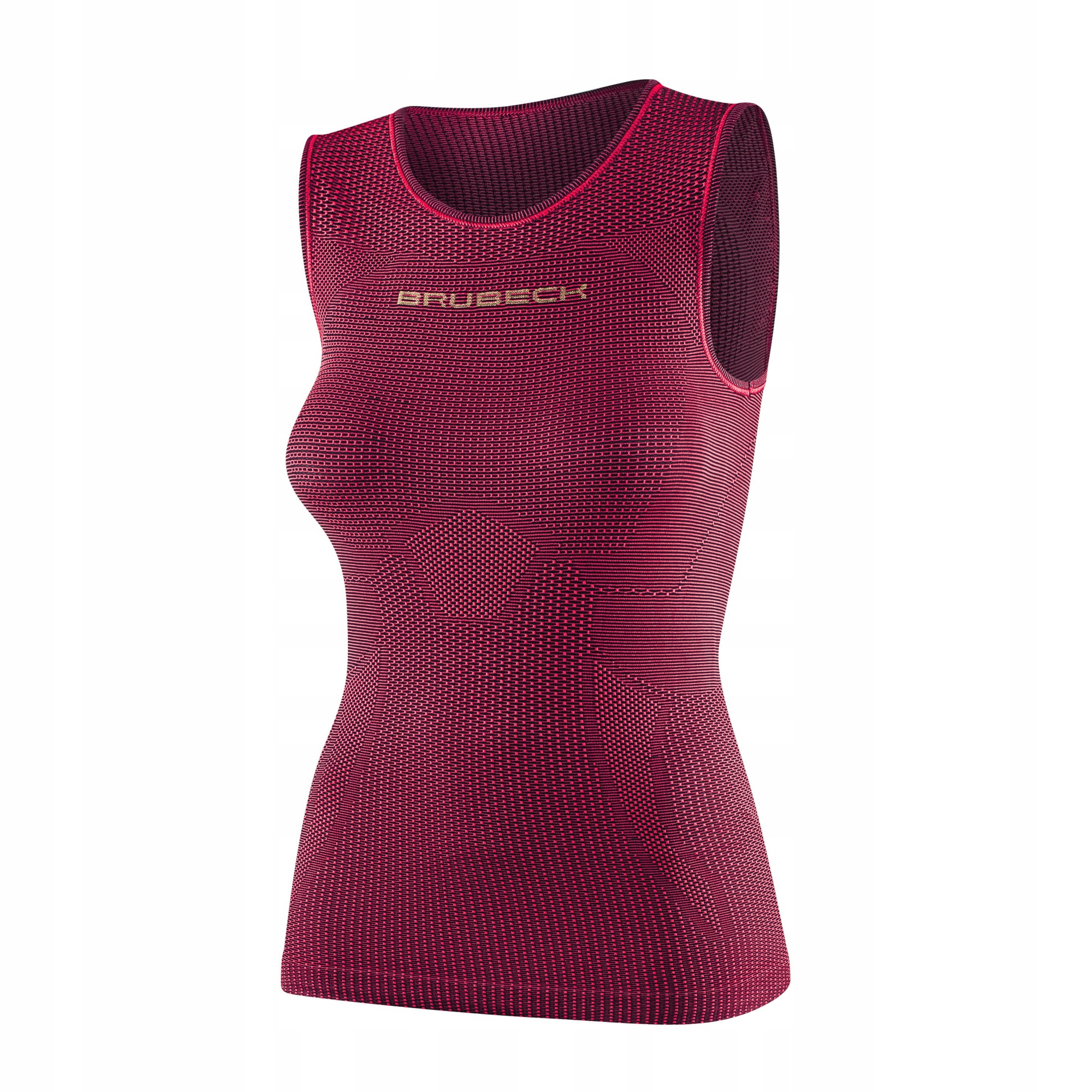 Koszulka damska termoaktywna Brubeck 3D PRO rowerowa potówka Bezrękawnik M