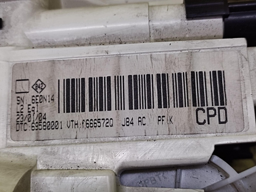 RENAULT SCENIC II PANEL klími klimatizaci 69580001