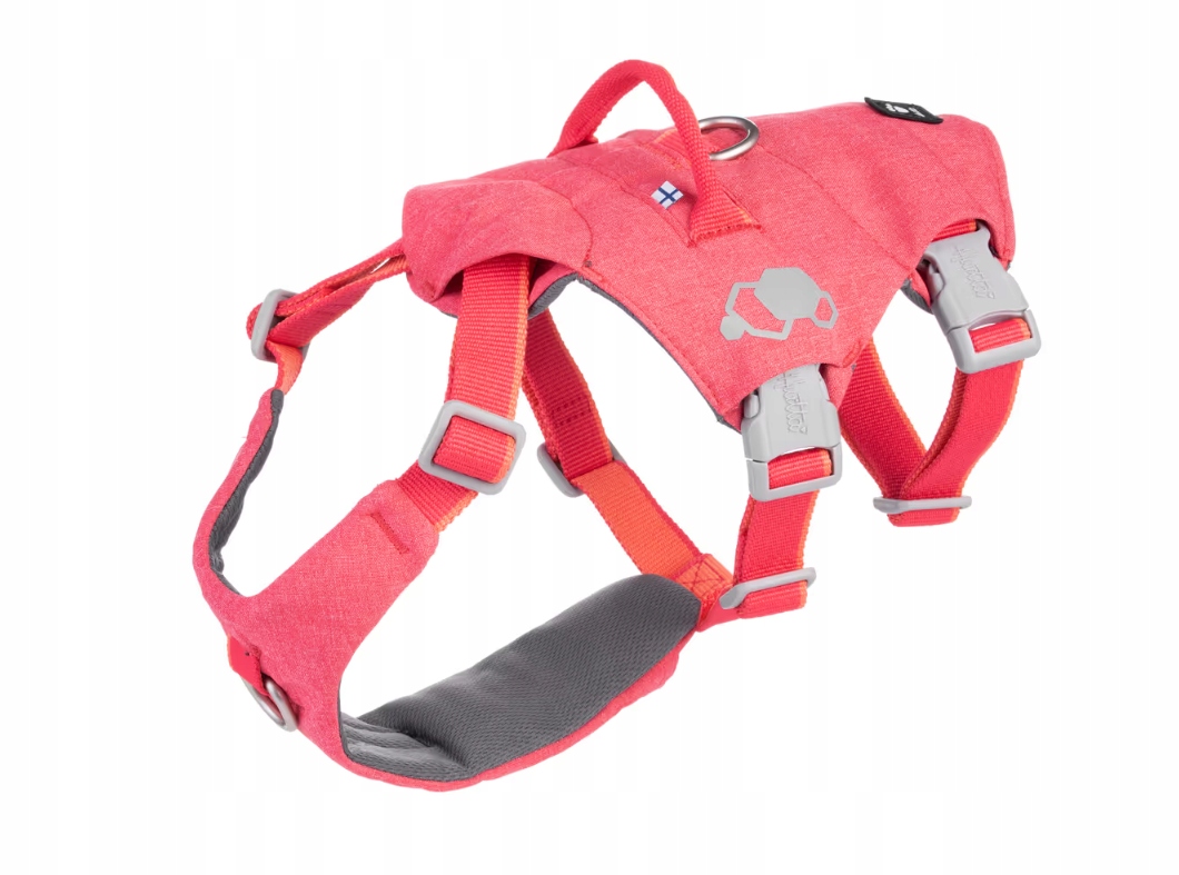 Levně Protiúnikové postroje pro psa Hurtta Safeguard Strawberry velikost: 45-60