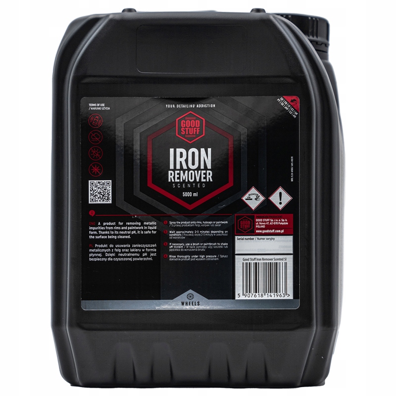 Good Stuff Iron Remover Ice čistenie diskov 5L