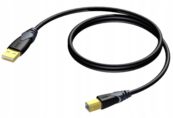 KABEL USB-A - USB-B PROCAB CLD610/1.5 1.5M
