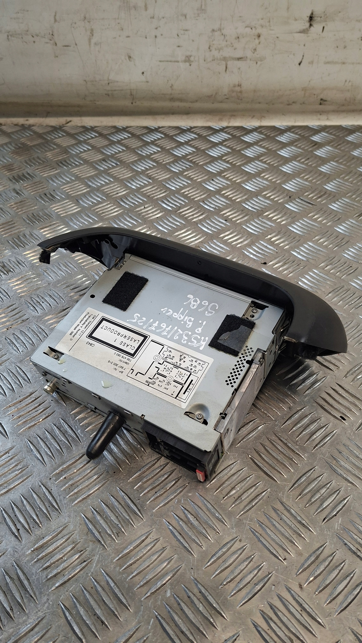 RADIO PEUGEOT BIPPER