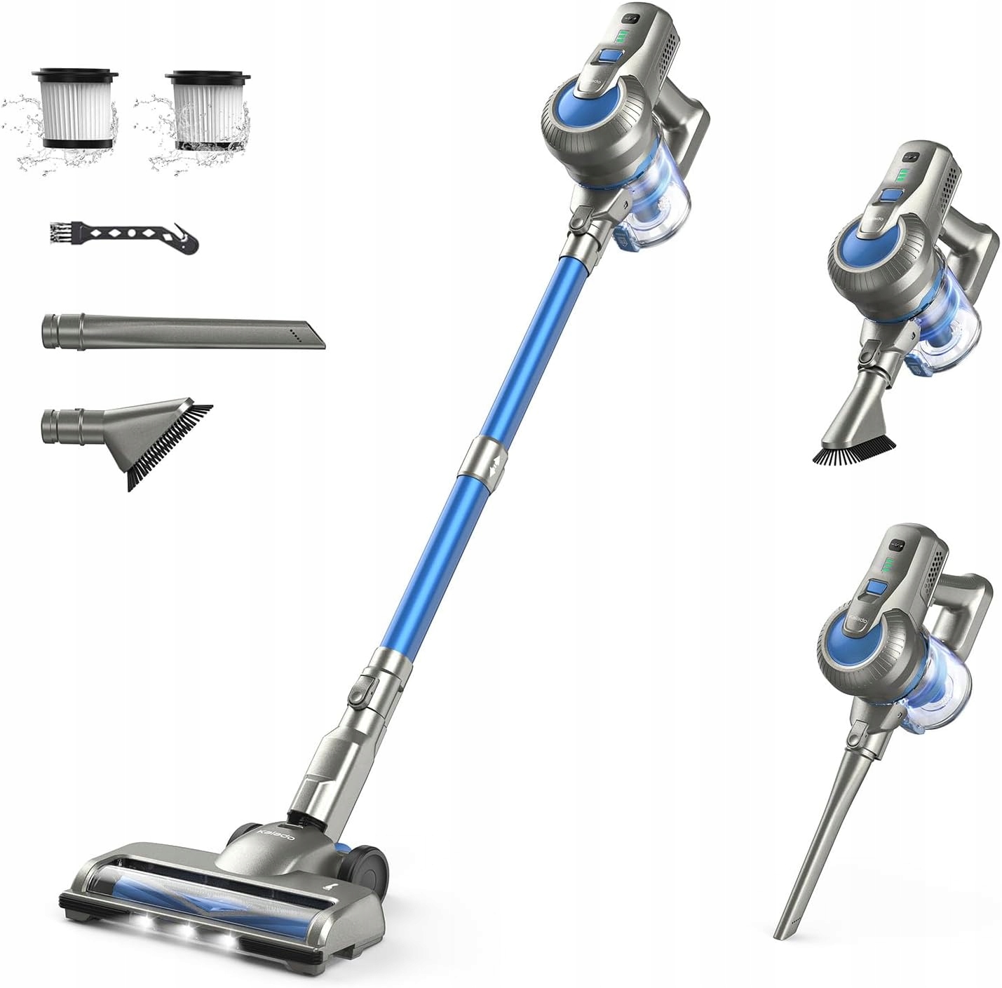 Bezdrôtový vysávač Kalado KCV500 23kpa Hepa ľahký 35min do domácnosti