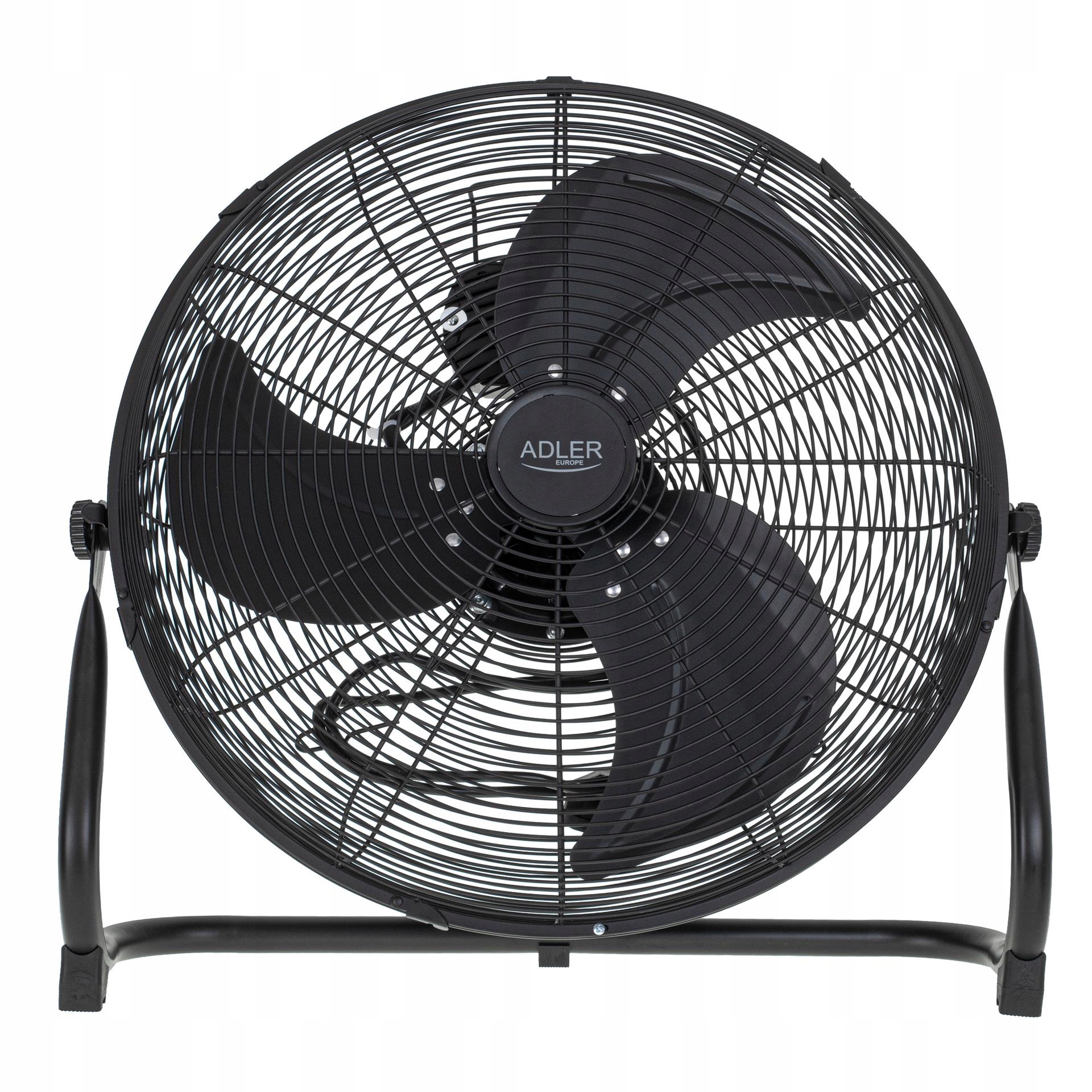 Ventilátor Podlahový cirkulátor silný 200 W 45 cm Ventilátor 3 rýchlosti sklonu