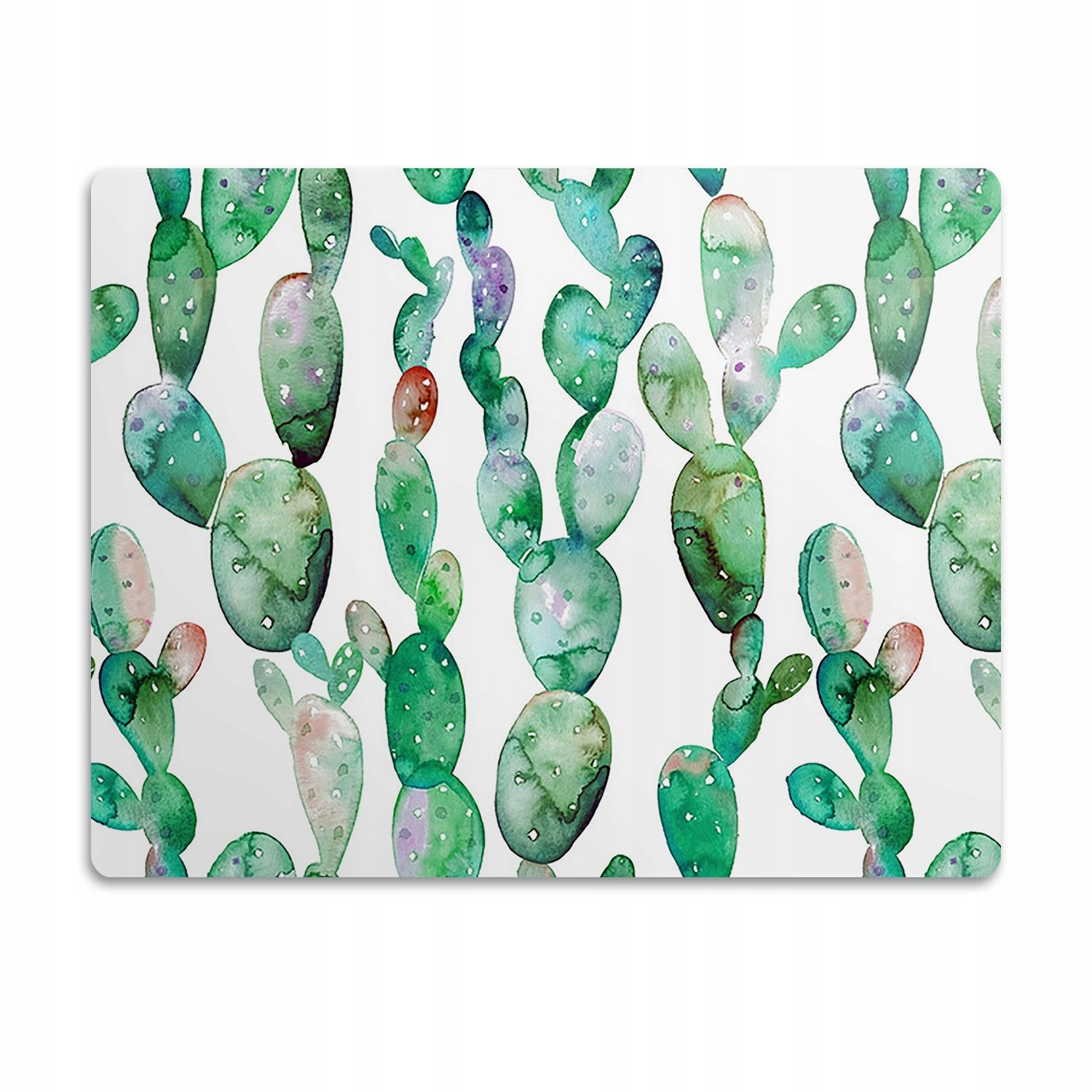 Levně Ochranná podložka pod misky Kaktusy vertikální 60x40 cm