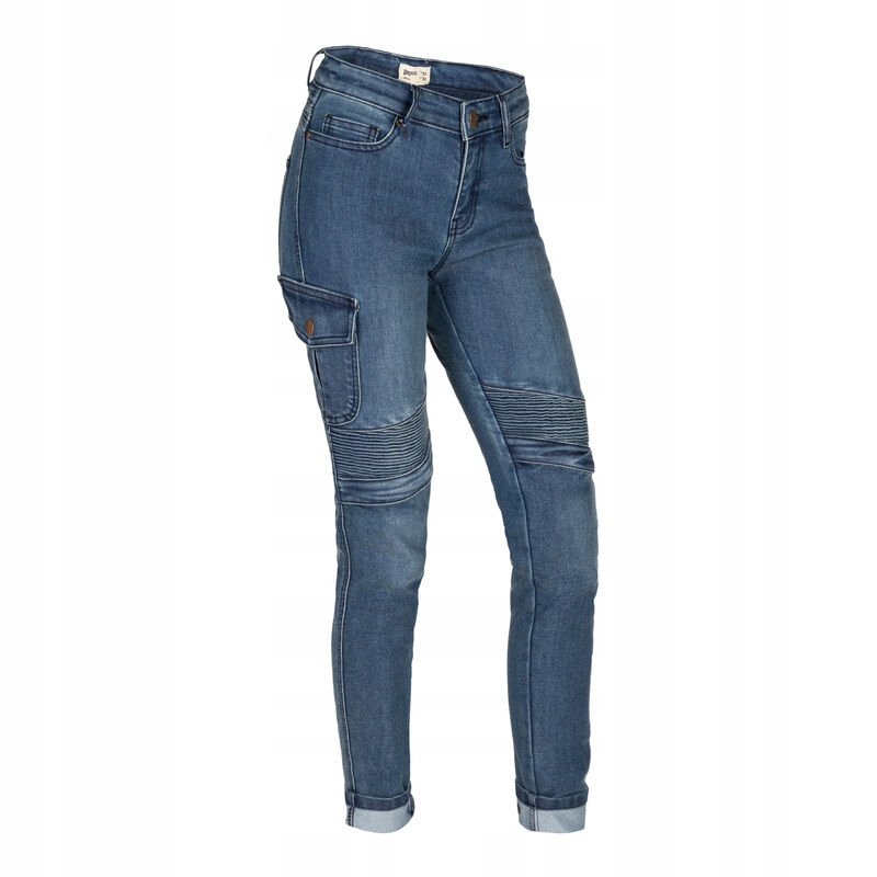 Dámske rifle Broger Ohio Lady Washed Blue Moto Fit veľ. 26