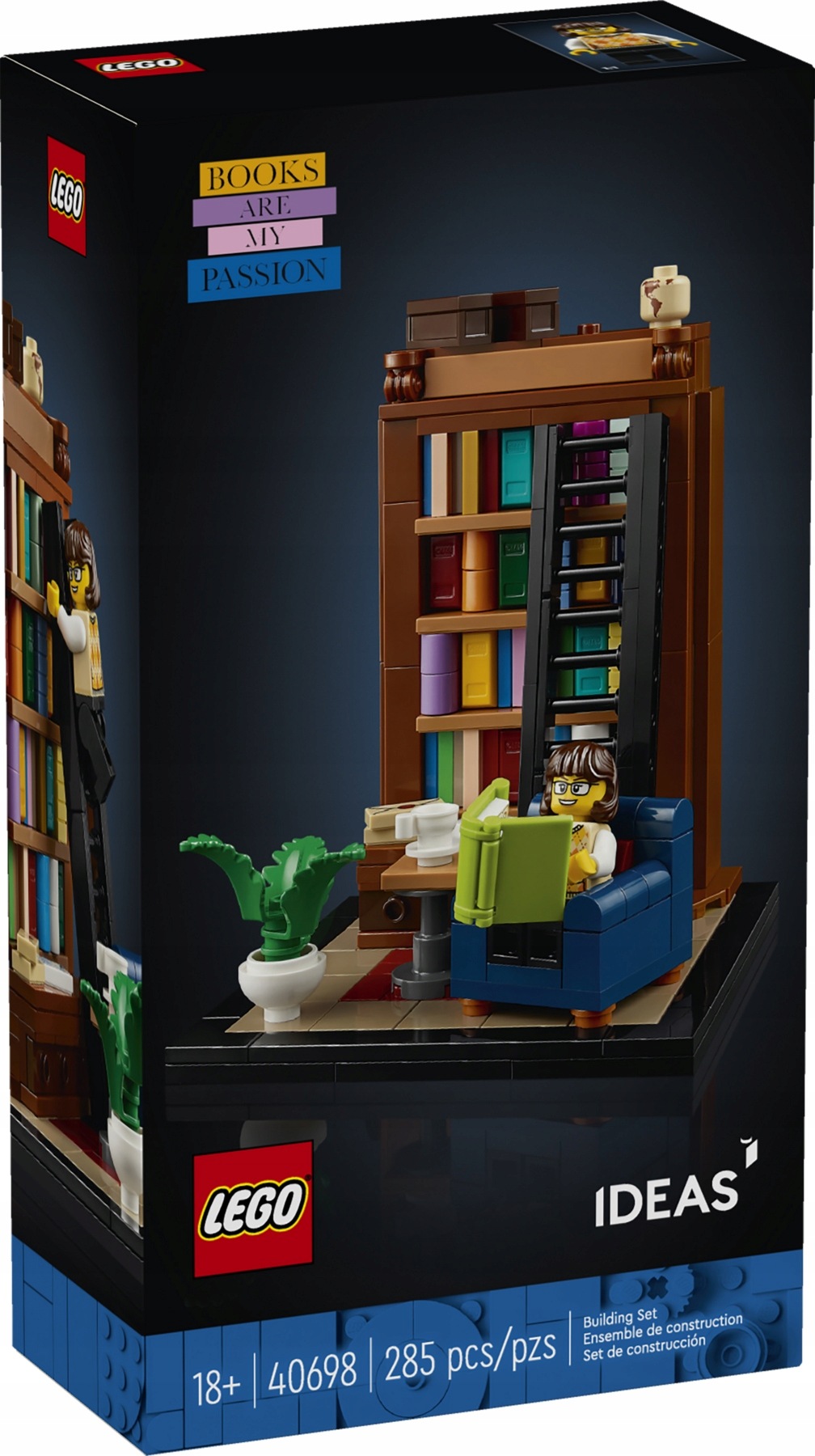 Lego Ideas 40698 Knihy jsou moje vášeň