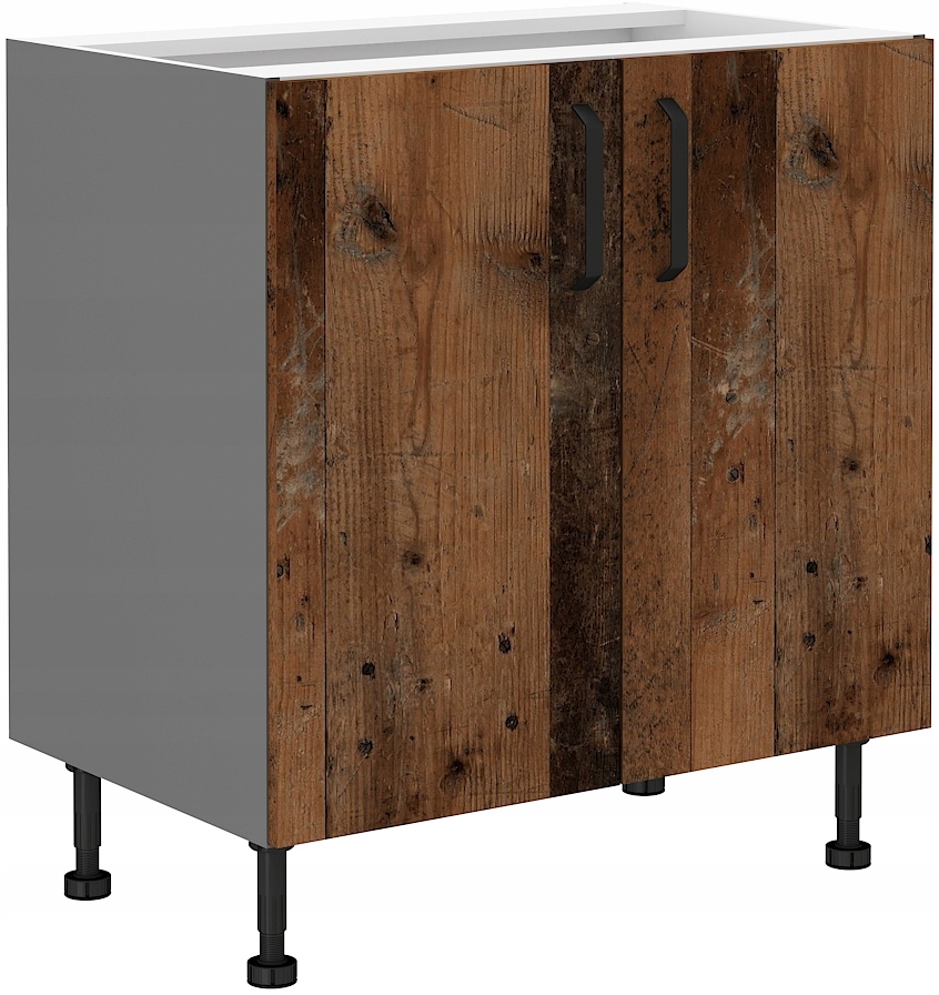 szafka kuchenna dolna 80 cm OLDSTYLE / ANTRACYT