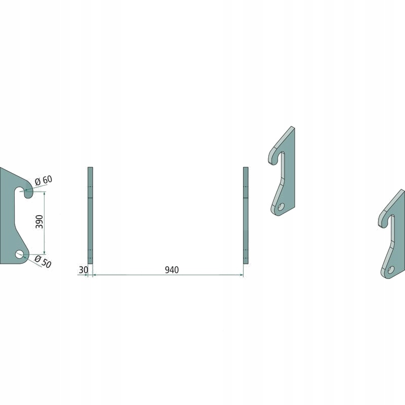 Zestaw elementów wypalanych do Liebherr L506