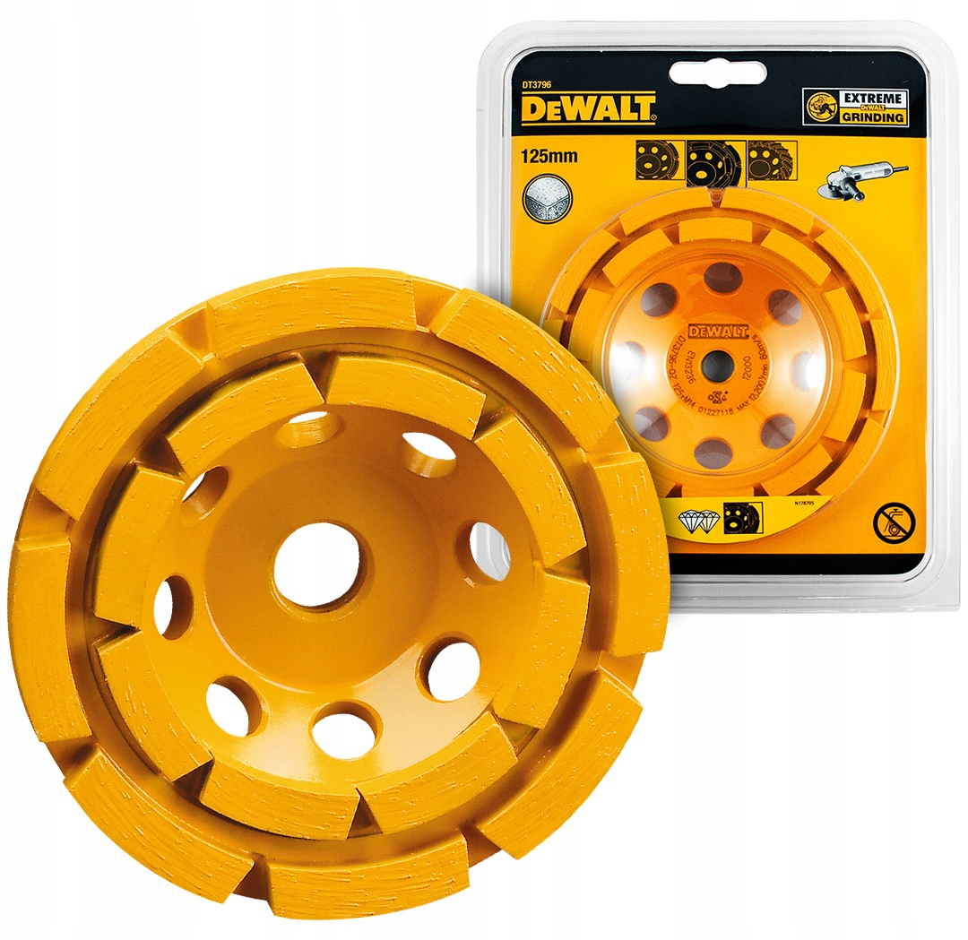 

Tarcza do szlifowania betonu 125mm DeWALT DT3797