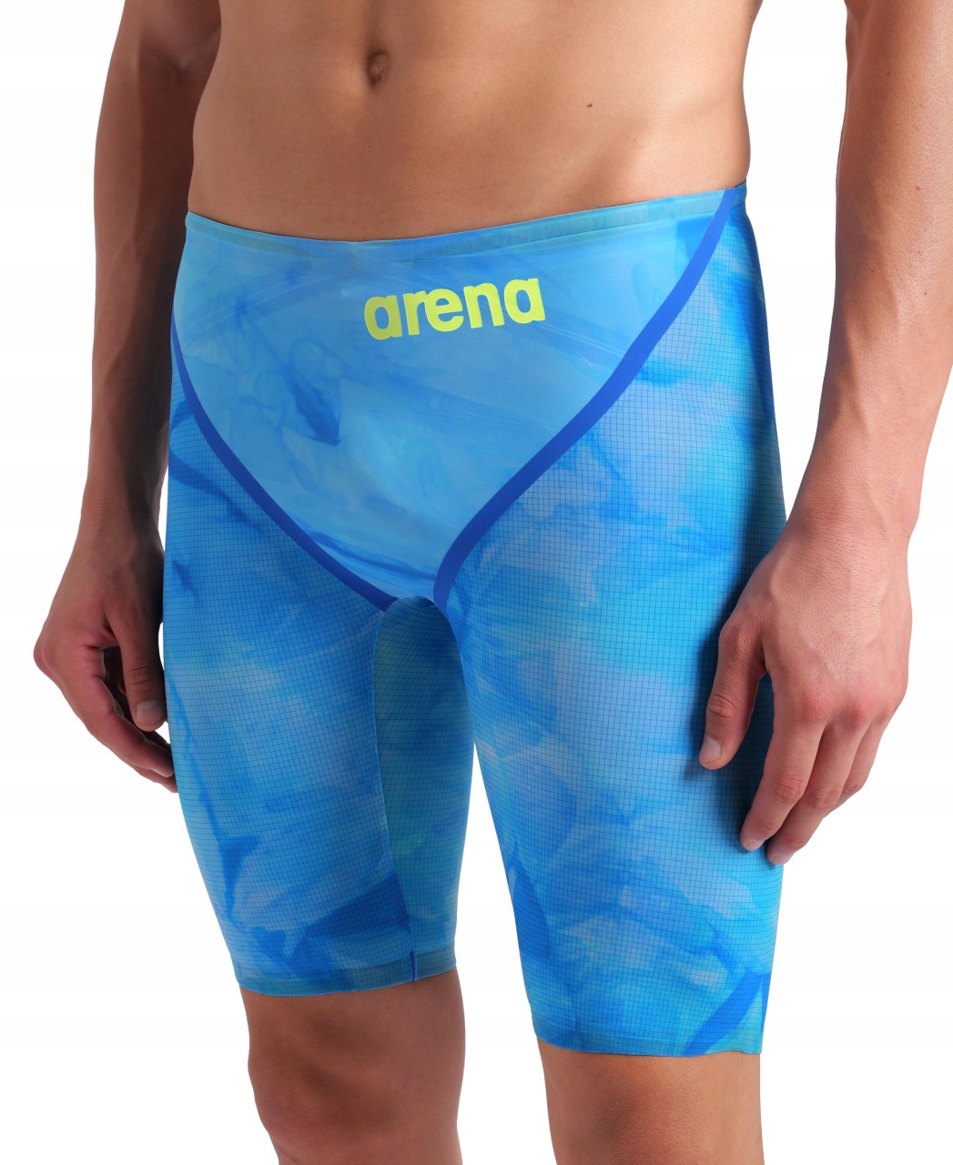 Strój startowy męski Arena Carbon Glide Le Jammer Tie-Dye Cobalt UK22