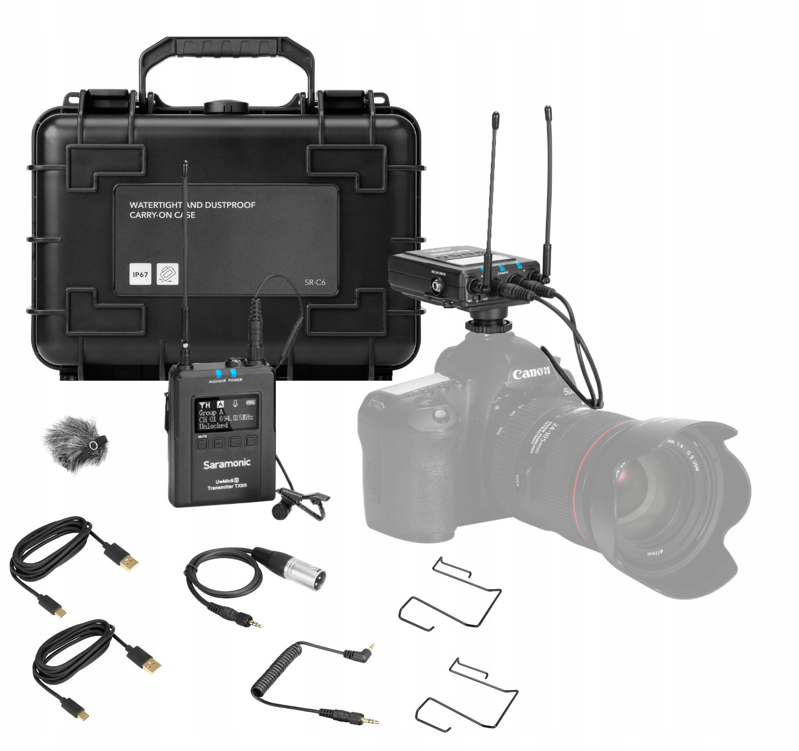 Mikrofón Saramonic UWMIC9S Kit 1