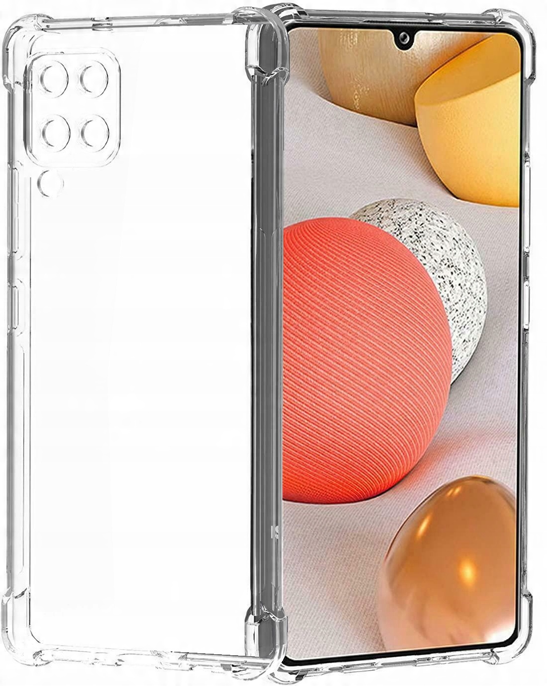 

Etui Pancerne bezbarwne do Samsung Galaxy A42 5G