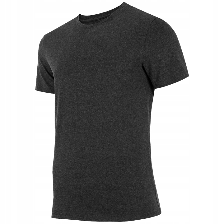 

4F Koszulka T-shirt Męski Bawełniany Gładki Basic
