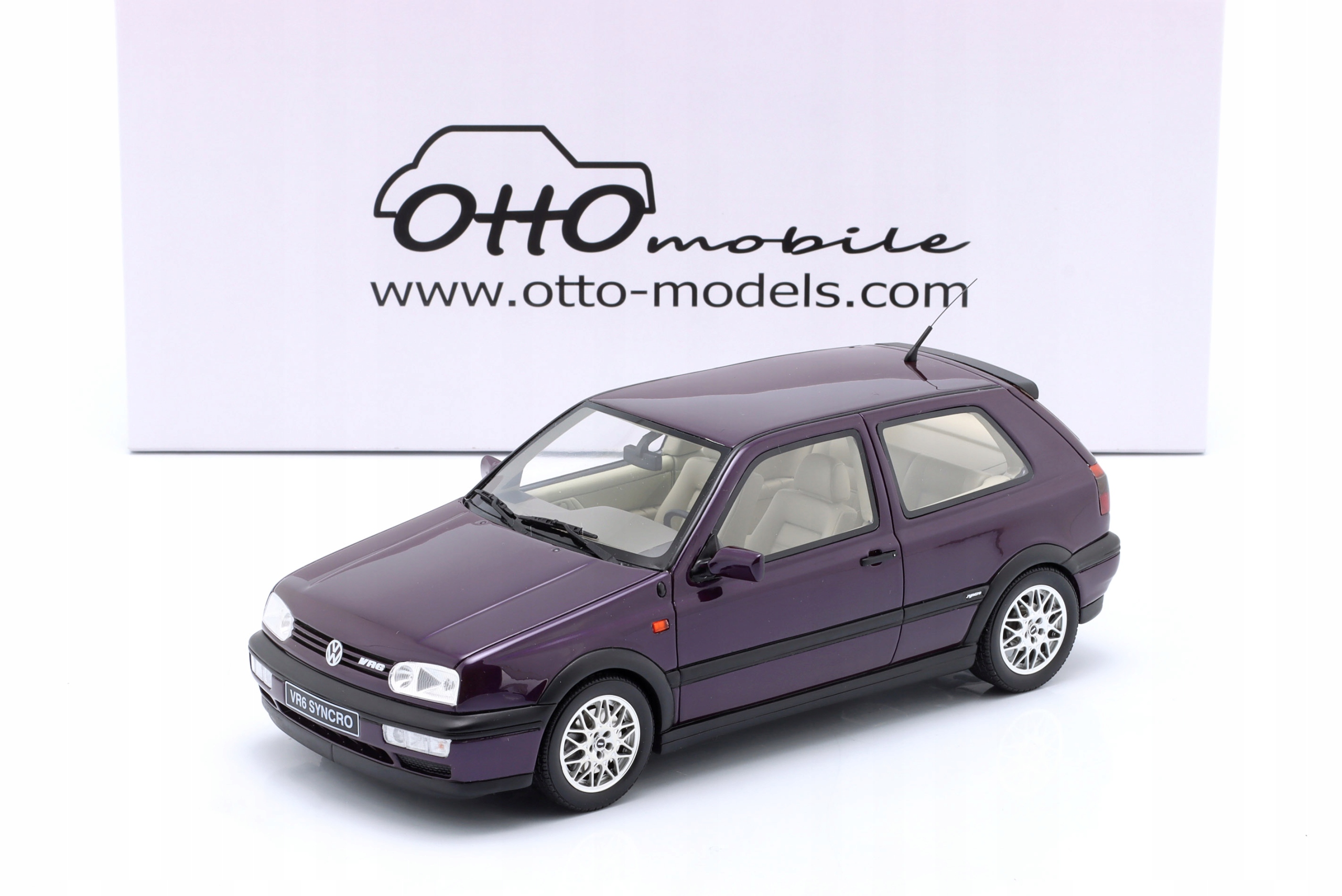 Otto Volkswagen Golf III Vr 6 Syncro 1995 Purple L.E.1/2500 1:18