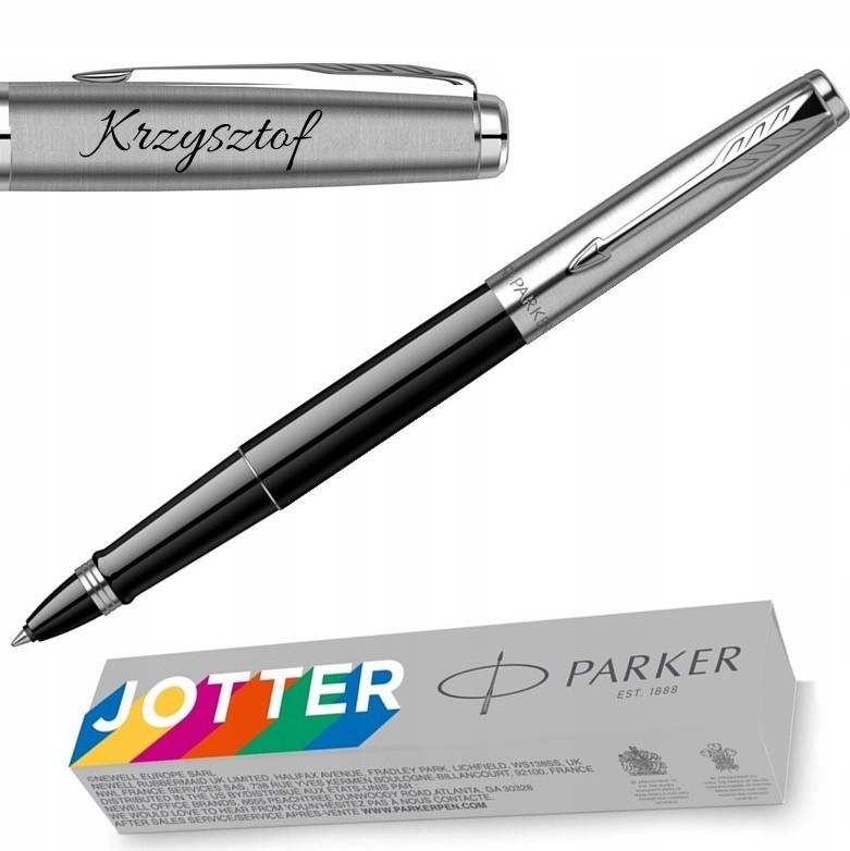 

Pióro kulkowe Parker Jotter Czarne Grawer etui Eko