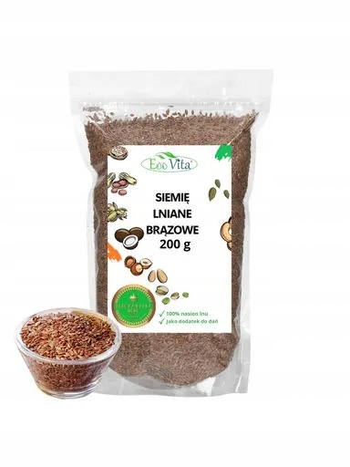 Levně 9x Lněné Semínko Hnědé Eoovita 200g