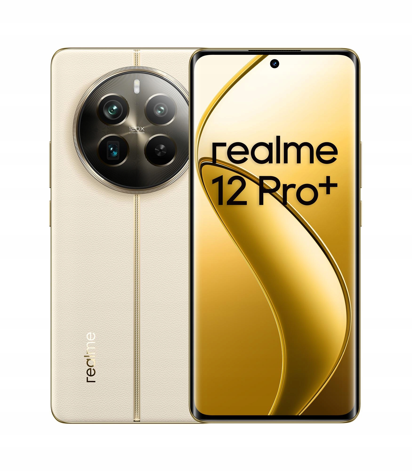 Smartfon realme 12 Pro+ 5G 12/512GB 6,7'' 120Hz Beżowy Navigator Beige