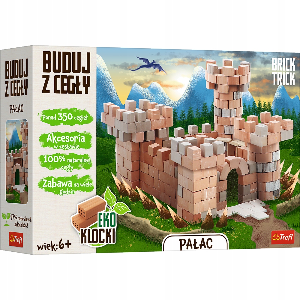 

Klocki Buduj Z Cegły Pałac XL Model Makieta Trefl