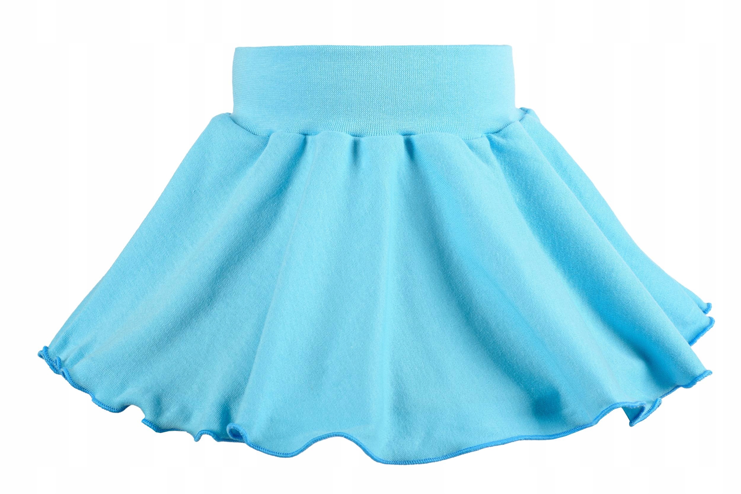 

Jasno-niebieska spódniczka do szkoły tańca.