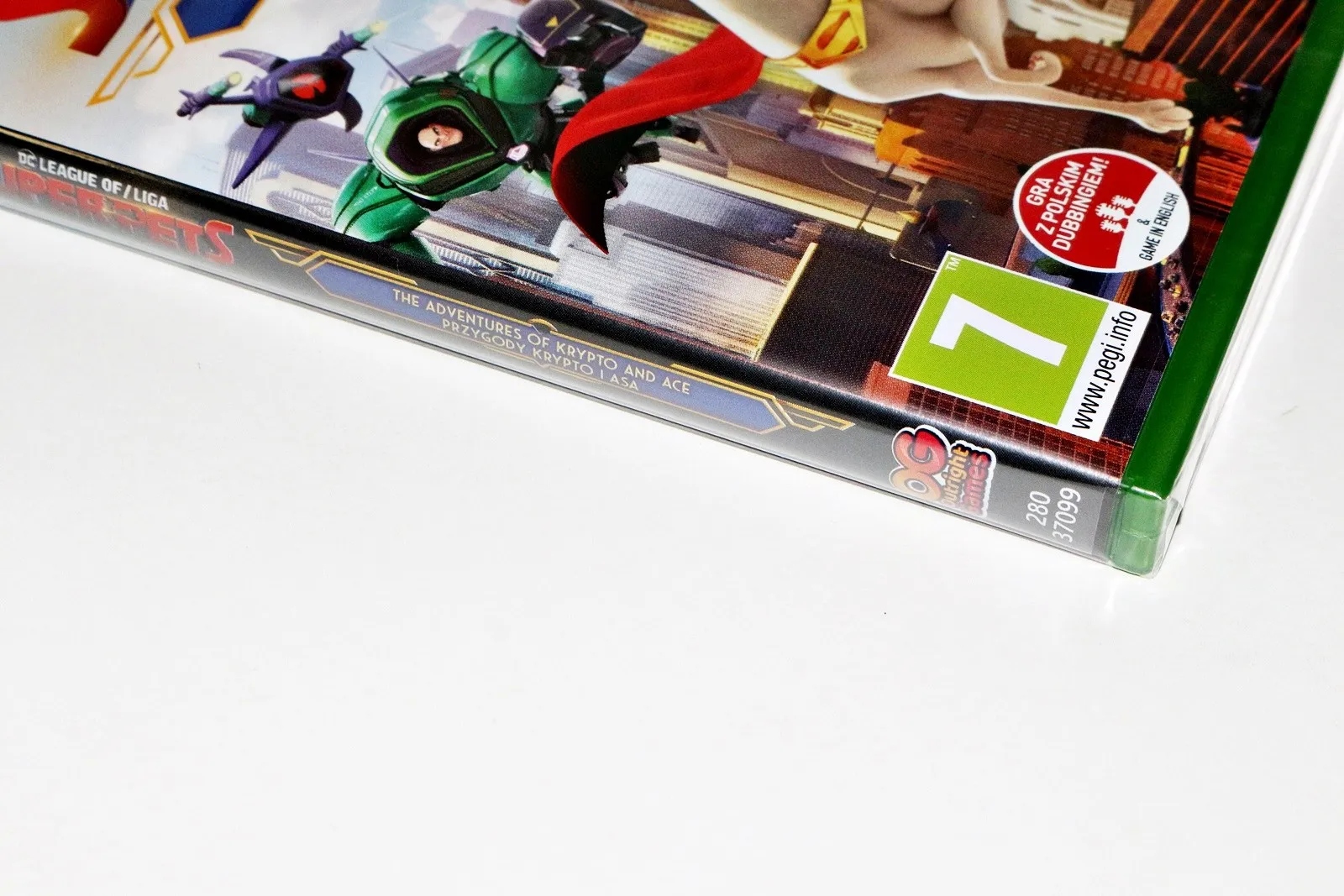 DC LIGA SUPERPETS: PRZYGODY KRYPTO I ASA XONE/XSX Granice wiekowe (PEGI) 7