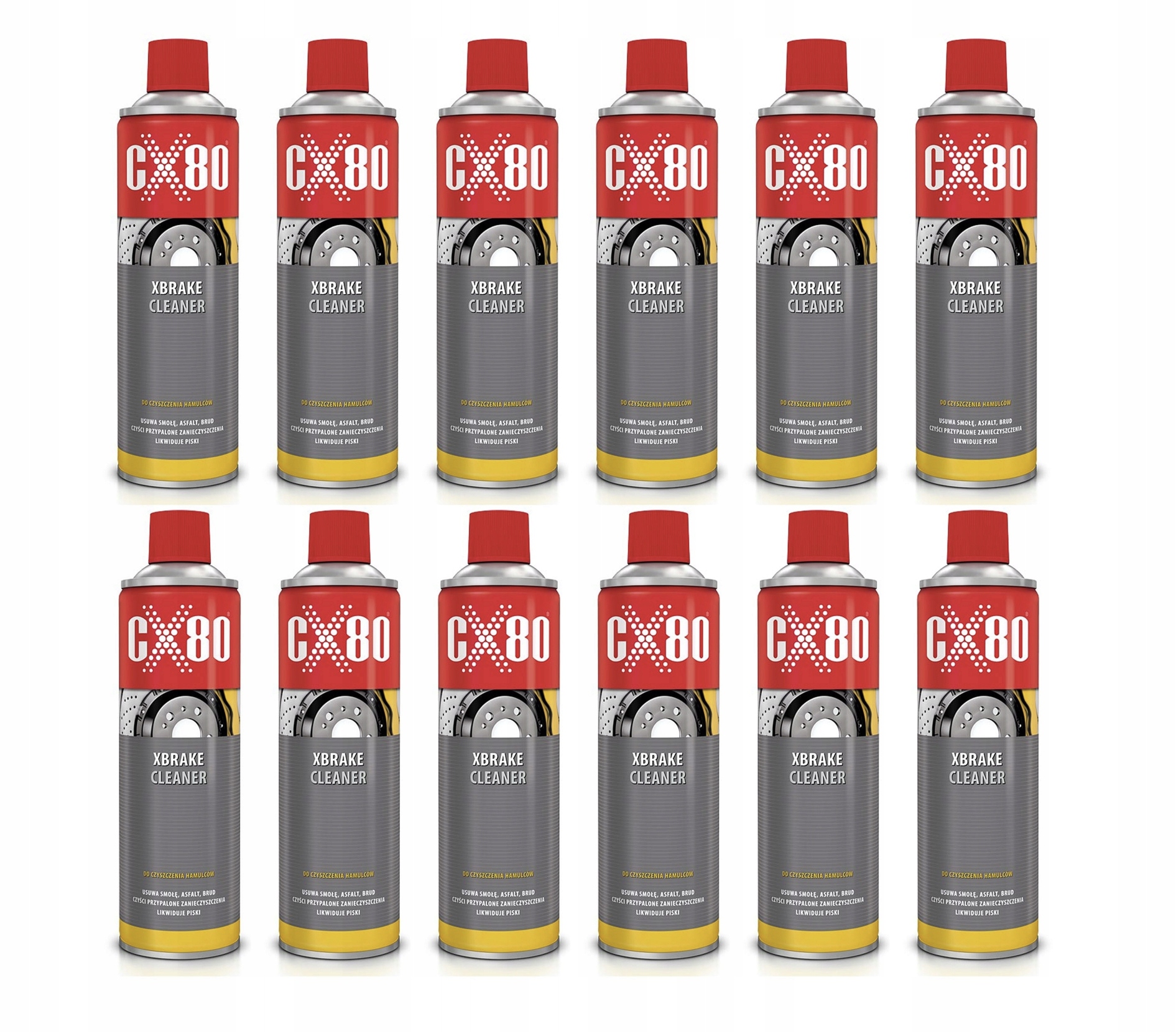 

12x Preparat do czyszczenia hamulców CX-80 600 ml
