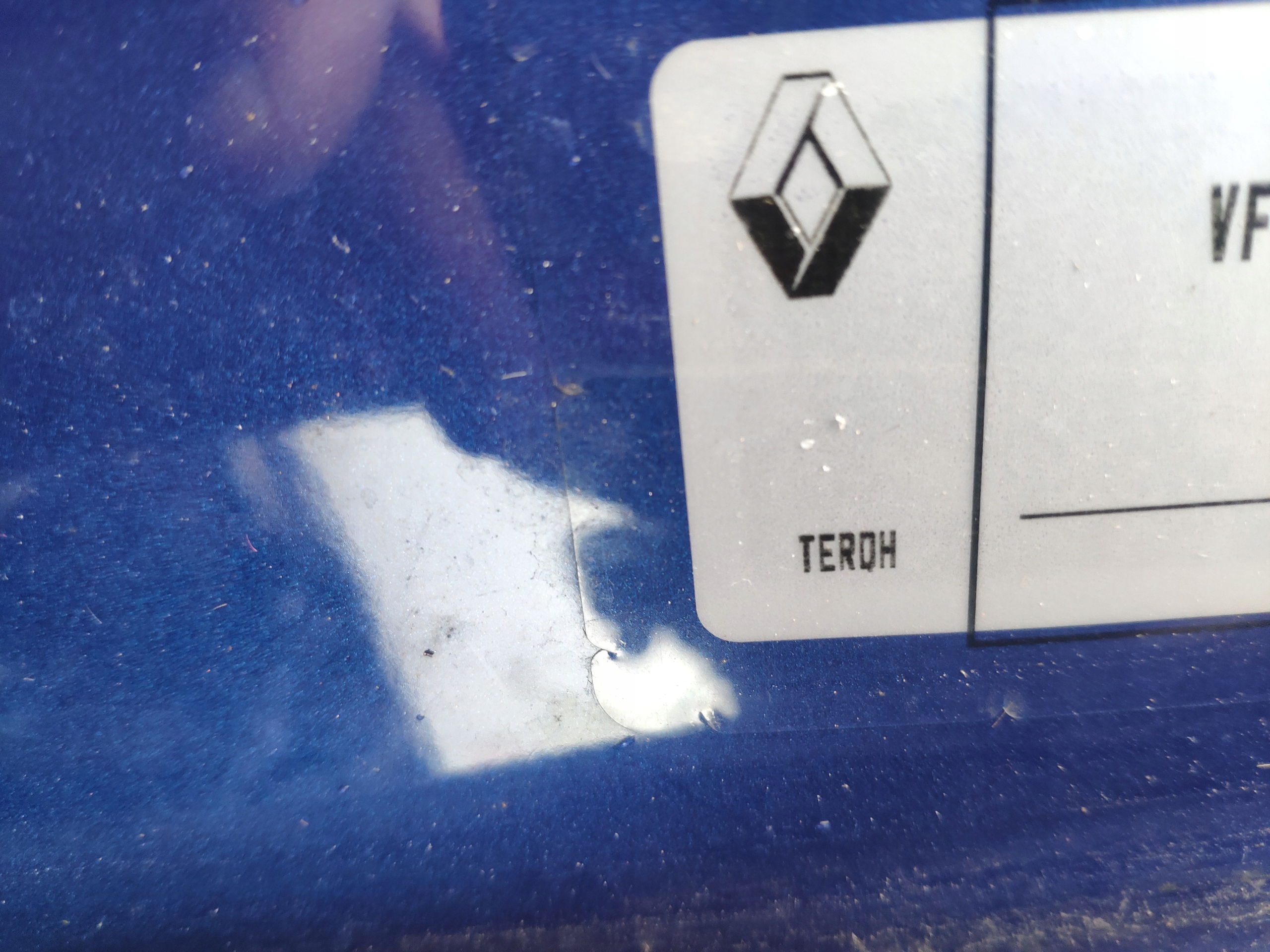 RENAULT MEGANE 4 IV pillar quarter BOK threshold fender rear part right