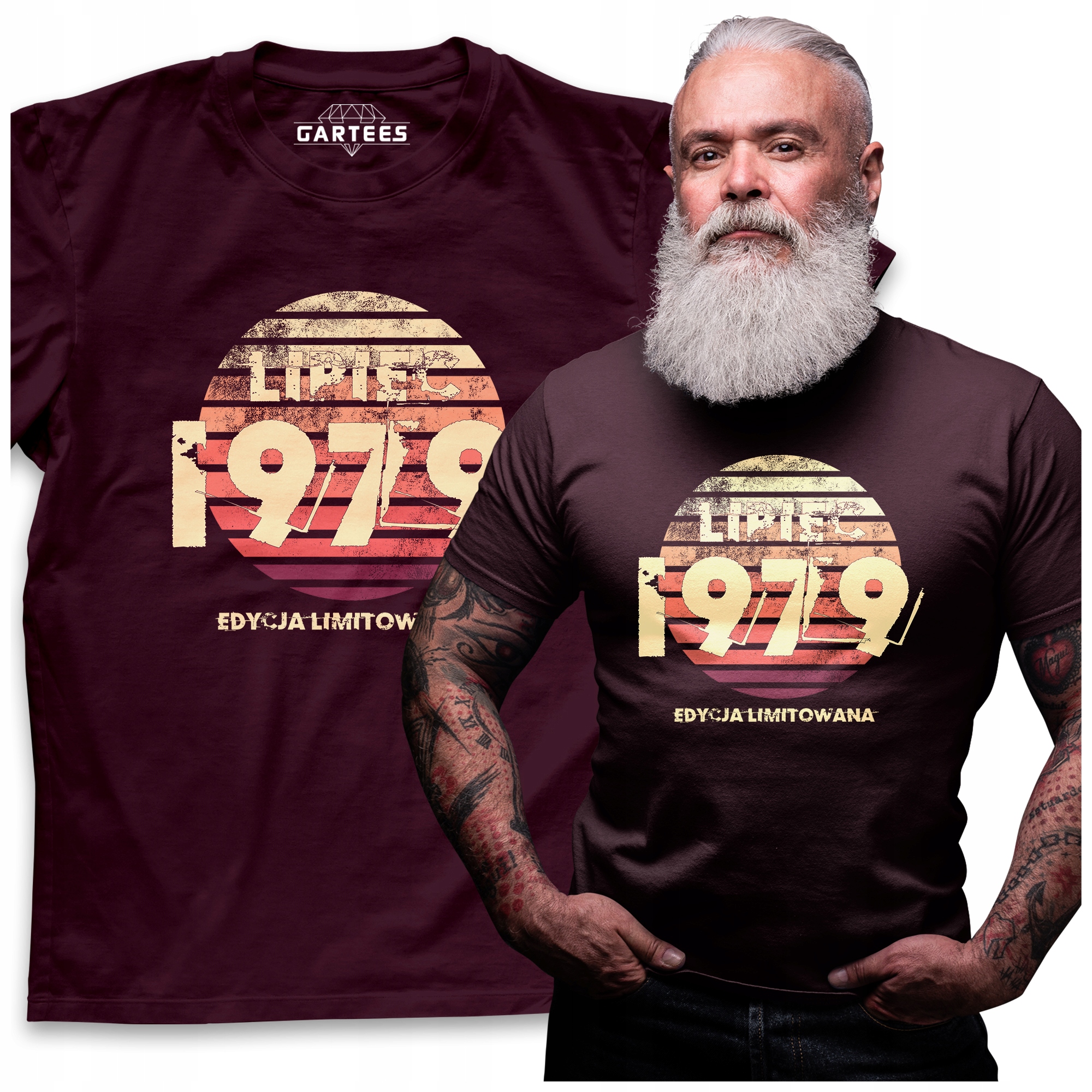

Koszulka Męska Vintage Prezent Na Urodziny Tshirt