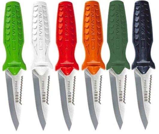 Nóż nurkowy Salvimar Predathor czerwony 16 cm Kod producenta Predator