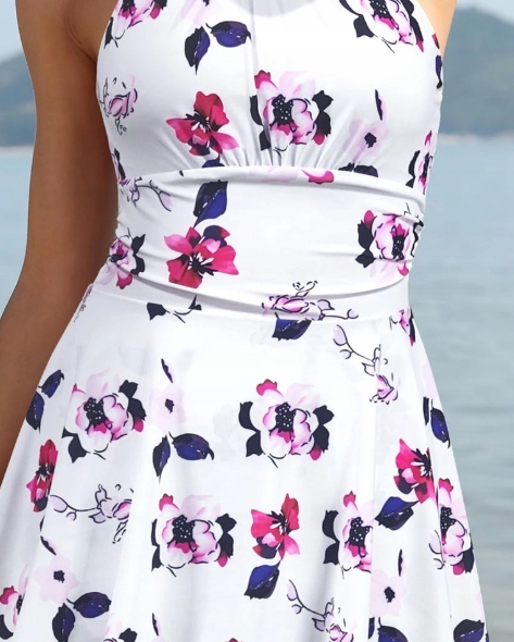 Elegantní jednodílné plavky Shekini s odhalenými zády