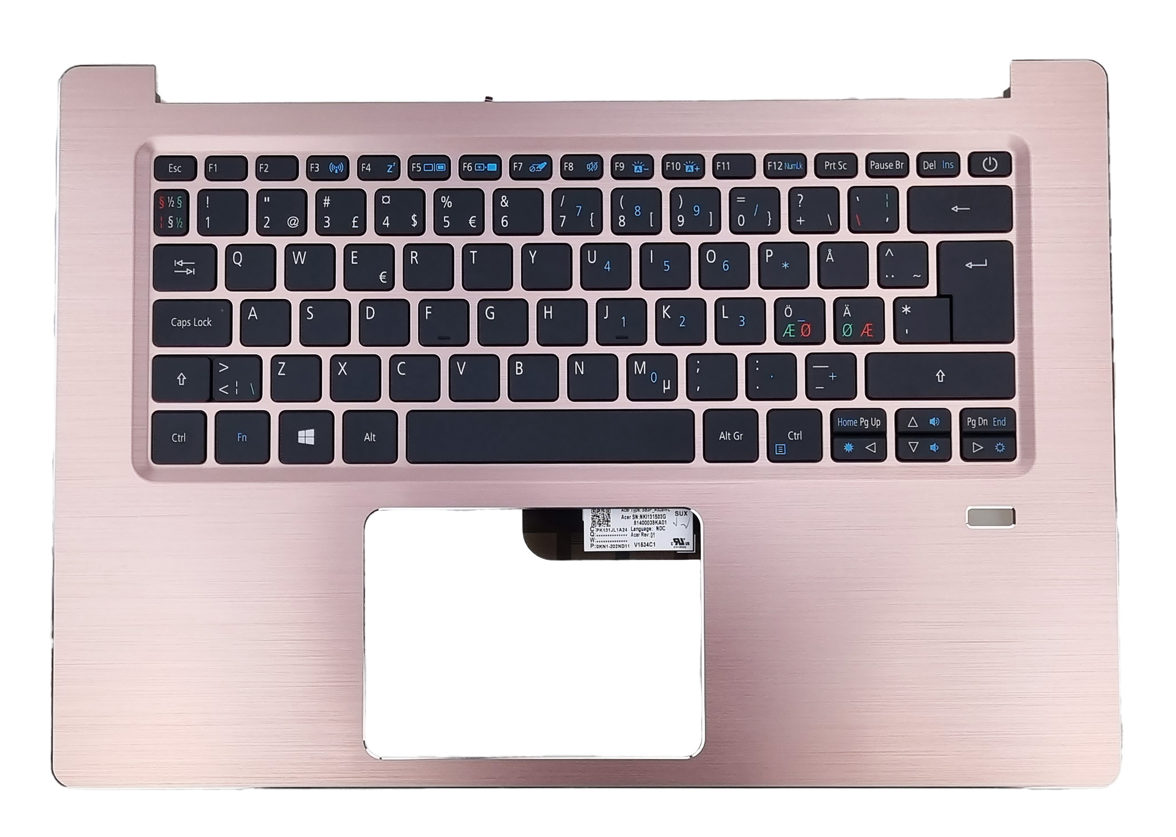 Nová Klávesnice Acer Swift 3 SF314-52 Norská