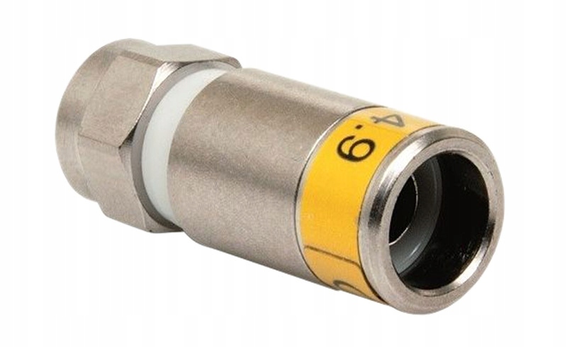 Wtyk kompresyjny Cabelcon RG6 - 100 szt