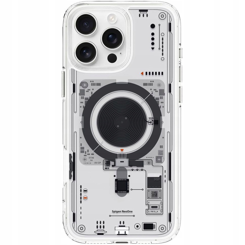 Etui do iPhone 16 Pro, Spigen Ultra Hybrid Mag do MagSafe, mocny case cover