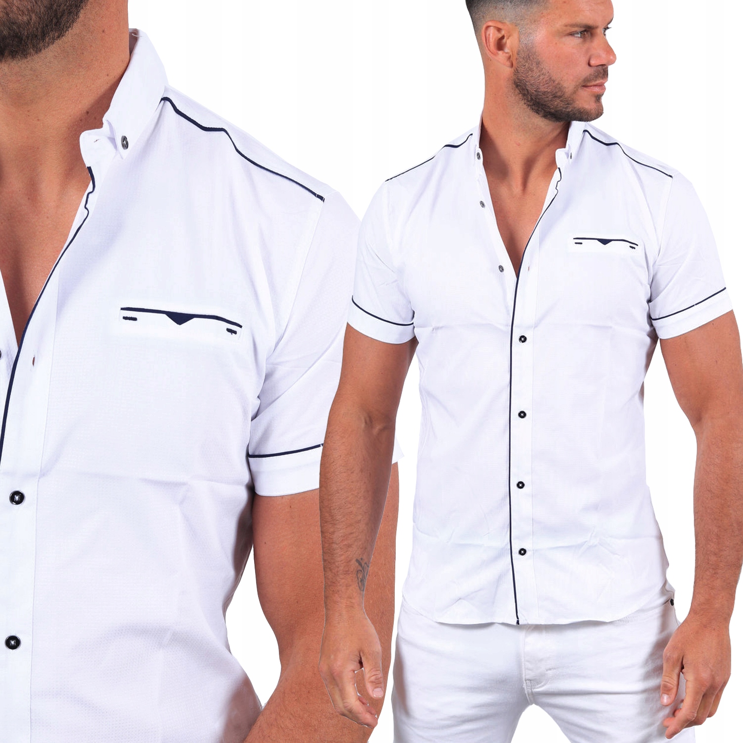 Pánská košile Svatba Svaté Přijímání Casual Svatební Hostina Regular