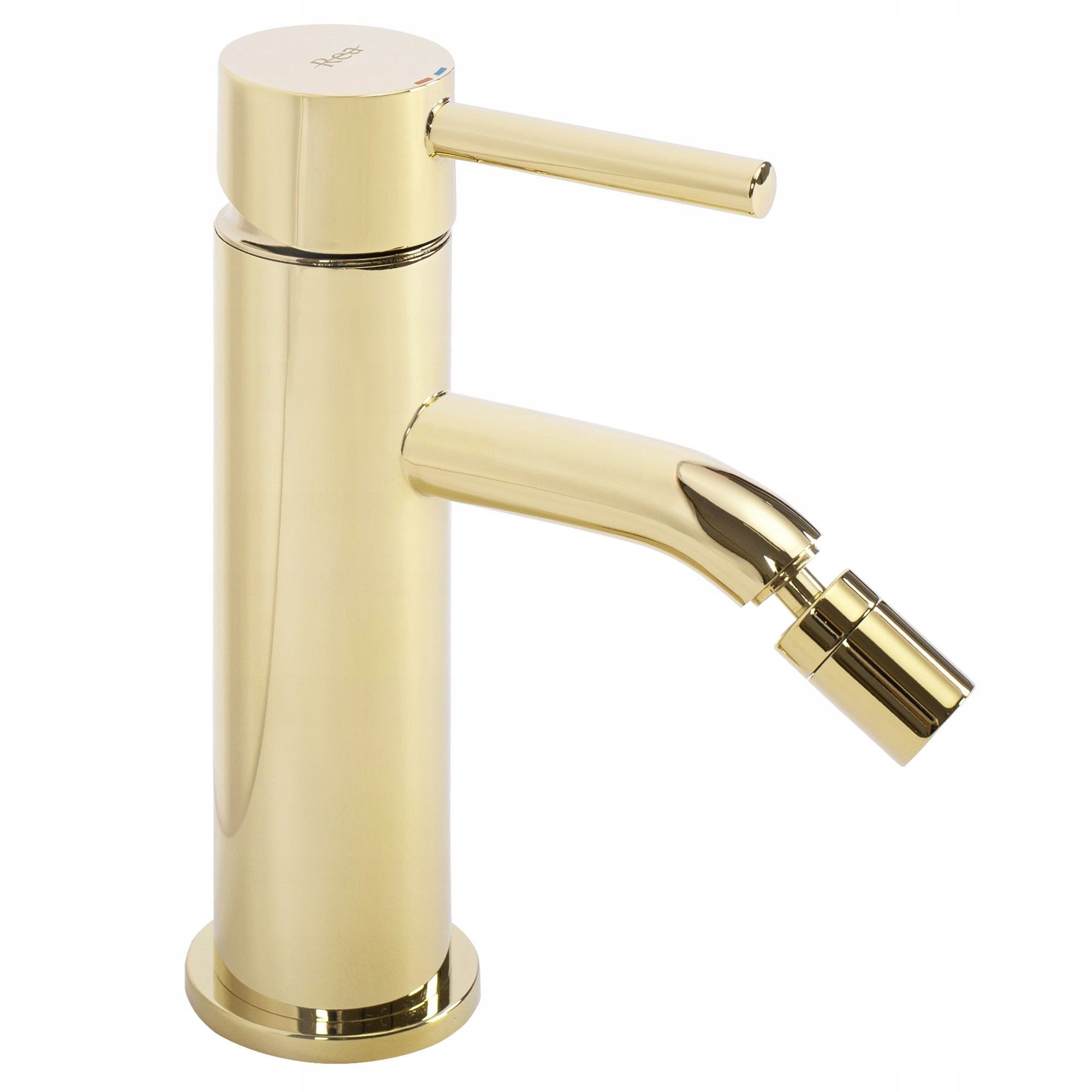 Bidetová batéria Lungo Zlatý lesk na bidet Stojaca