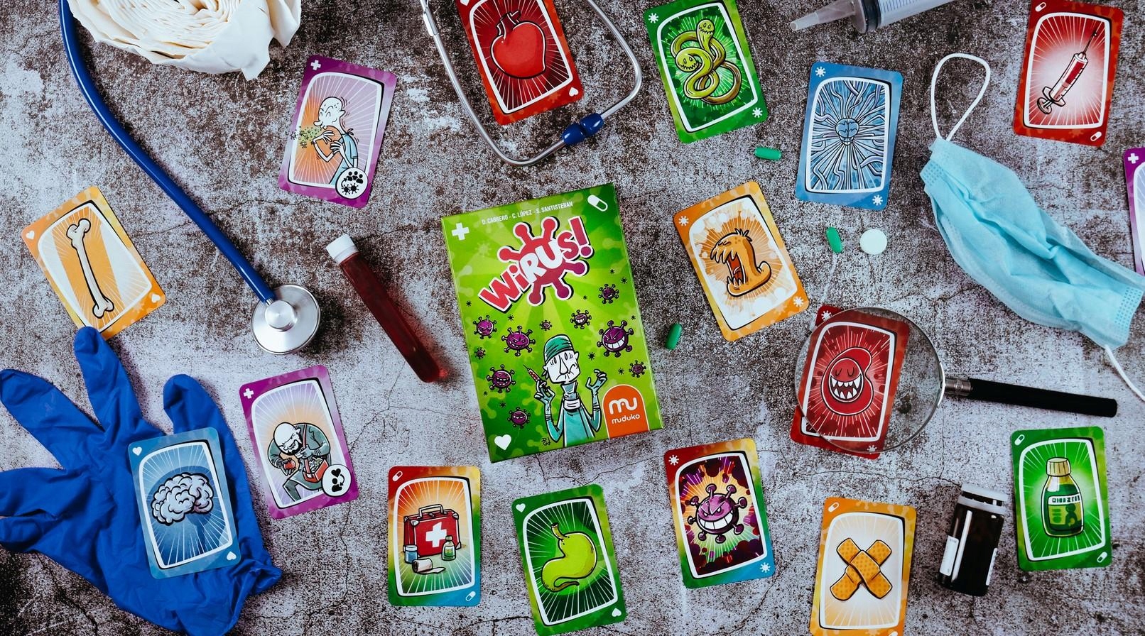 Wirus MUDUKO - Gra karciana Kod producenta GRA STRATEGICZNA GRA FAMILIJNA GRY LOGICZNE